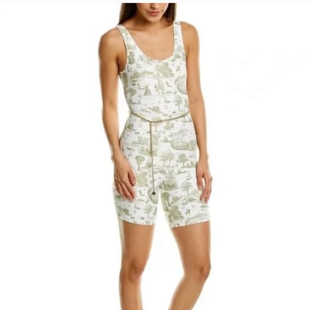 WeWoreWhat Scoop Bodysuit Vintage Toile